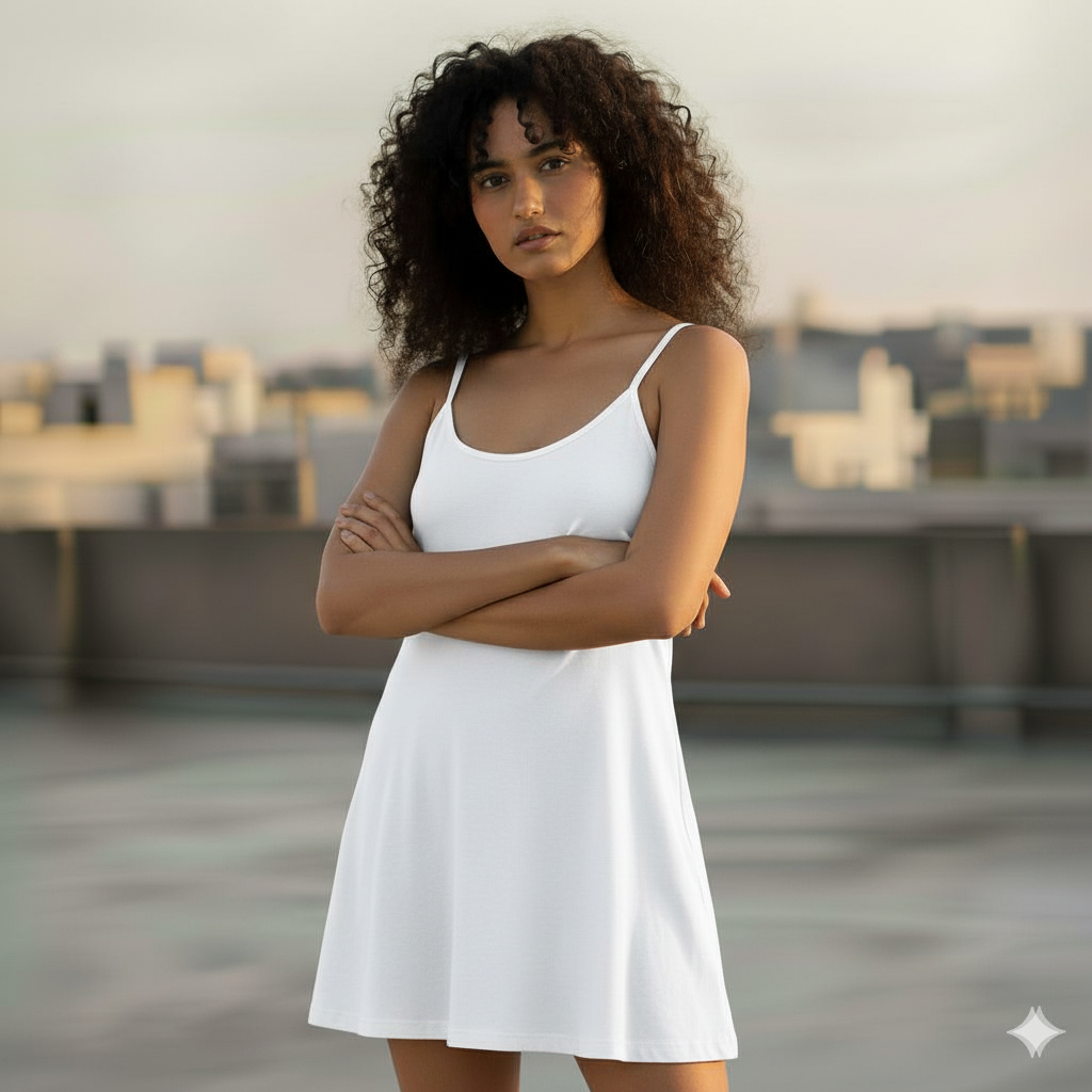 Spaghetti Straps Nightwear Dress