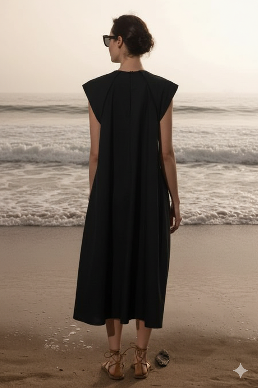 Effortless Midi Dress – Chic Comfort for Every Occasion