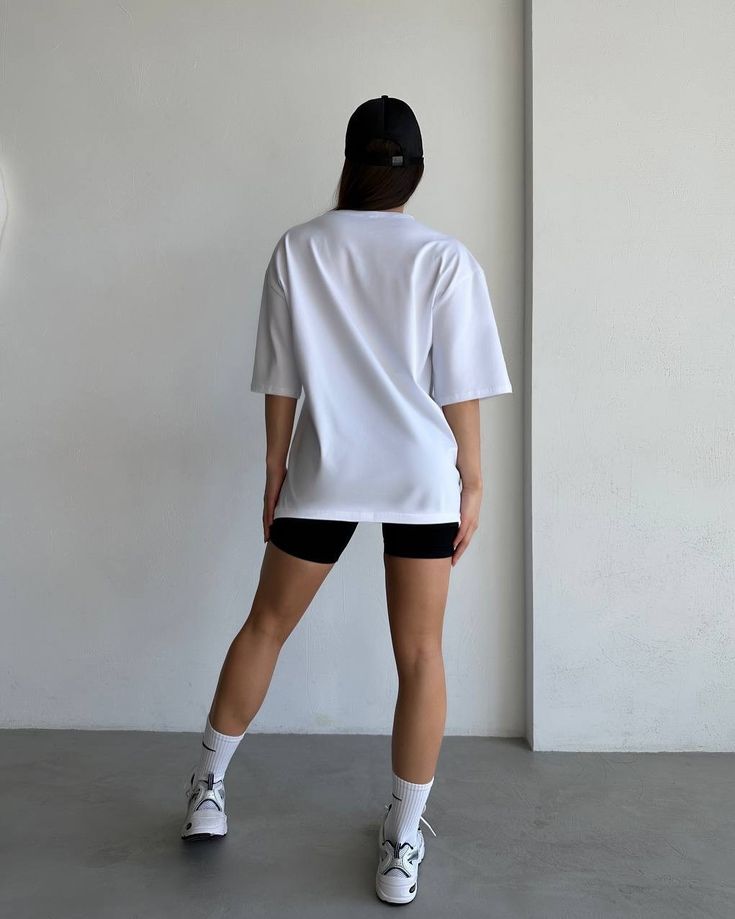 Classic Oversized T-Shirt – White | Unisex Plain Tee