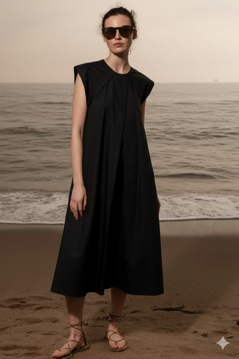 Effortless Midi Dress – Chic Comfort for Every Occasion