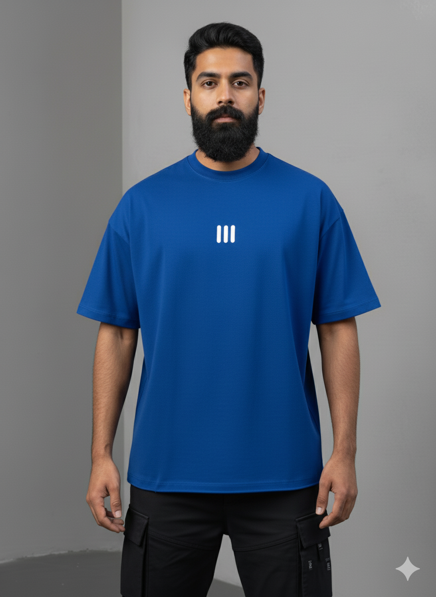 Oversized Minimal Graphic T-Shirt for Men – Streetwear with Modern Edge
